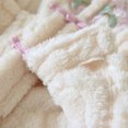 thumbnail image 7 of cfhntfmh Womens Warm Winter Coat with Pockets Pullover Sleepwear Fuzzy Fleece Jacket Long Sleeve Soft Plush Pajama Tops（Beige,Medium), 7 of 7