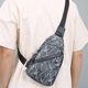 thumbnail image 4 of Bolso de Negocios para Hombre y Mujer | Bandolera Informal | Bolso de Hombro Multibolsillos de Gran Capacidad | Correa Ajustable | Bolso Frontal para Viajes, Fitness y Ciclismo | Gris Azulado, 4 of 6