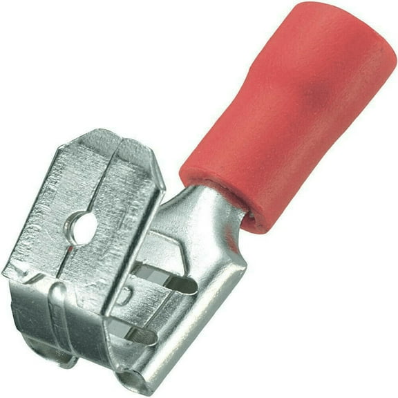 25Pcs Piggyback Male/Female Spade 22-16 GA Quick Wire Disconnect Wire Connectors