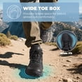 thumbnail image 2 of Botas NORTIV 8 SNHB25001M Impermeables para Hombre con Punta Ancha Talla 12, 2 of 8