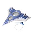 thumbnail image 1 of Flotador inflable con forma de avión para piscina, juguete de natación para niños y niñas, para exteriores. Dos jugadores, 1 of 9