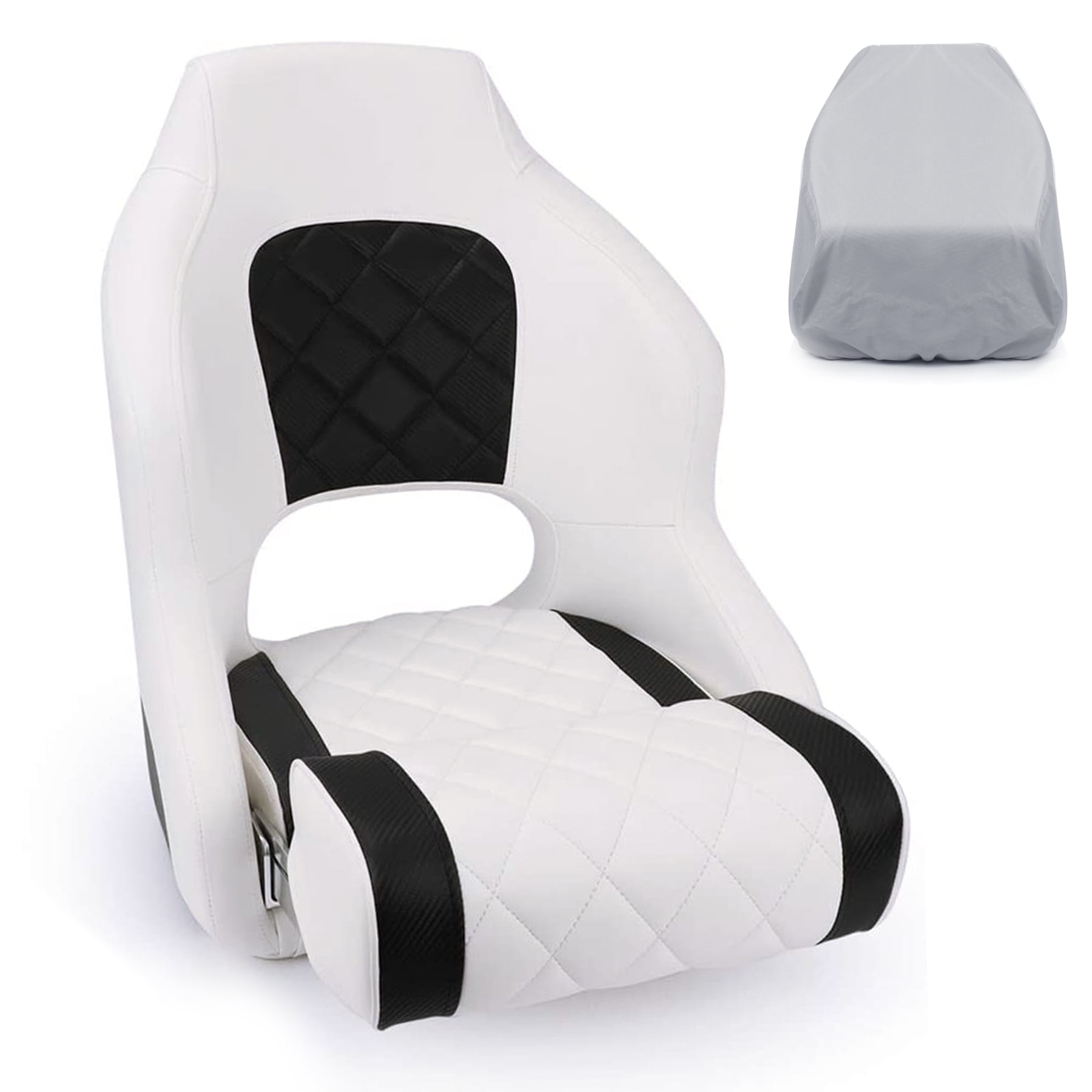 NORTHCAPTAIN M3 Premium Sport Flip Up Boat Seat Captain Bucket Seat