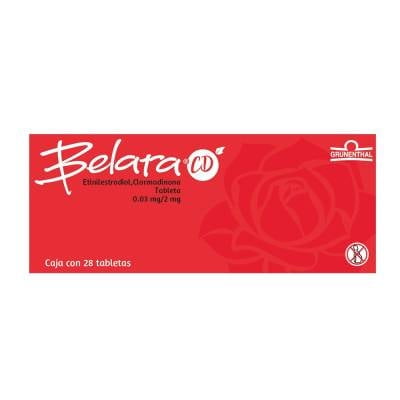 Belara CD 0.03 mg/2 mg 28 tabletas