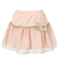 thumbnail image 1 of Richie House Girls' Sweet Peach Skirt with Elastic Waistband RH1634, 1 of 2