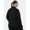 thumbnail image 3 of Avia Women's and Women's Plus SoftSculpt Zip-Up Active Jacket, Sizes XS-4X, 3 of 5