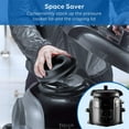 thumbnail image 2 of Lid Stand Silicone Lid Holder Accessories Compatible with Ninja Foodi Pressure Cooker and Air Fryer 5 Qt, 6.5 Qt and 8 Quart, Black by conditiclusy, 2 of 8
