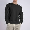 thumbnail image 1 of pstuiky camisas de manga larga para hombre, Camiseta/camiseta de manga larga con cuello redondo para hombre, informal, cálida, de primavera e invierno, a la moda para exteriores salir tops m, 1 of 9