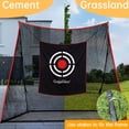 thumbnail image 4 of Gagalileo Filet de Frappe de Golf pour Cour Arrière, Filet de Golf, Terrain de Conduite, Filet de Golf Robuste avec Cible de Golf et Sac de Transport, 12x10x4 Pi, 4 of 4