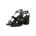 thumbnail image 5 of Women Caged T-Strap Open Toe Block Heel Sandal 19381, 5 of 6