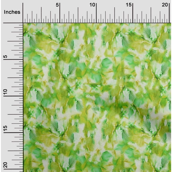 oneOone Cotton Poplin Fabric Texture Watercolor Print Sewing Fabric BTY 42 Inch Wide