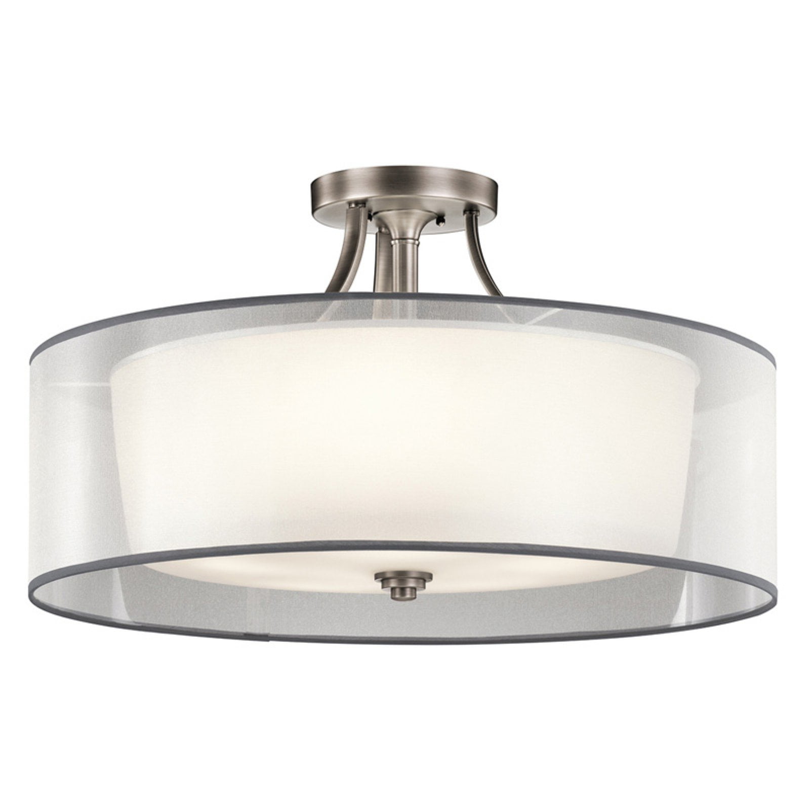 kichler lacey semi flush