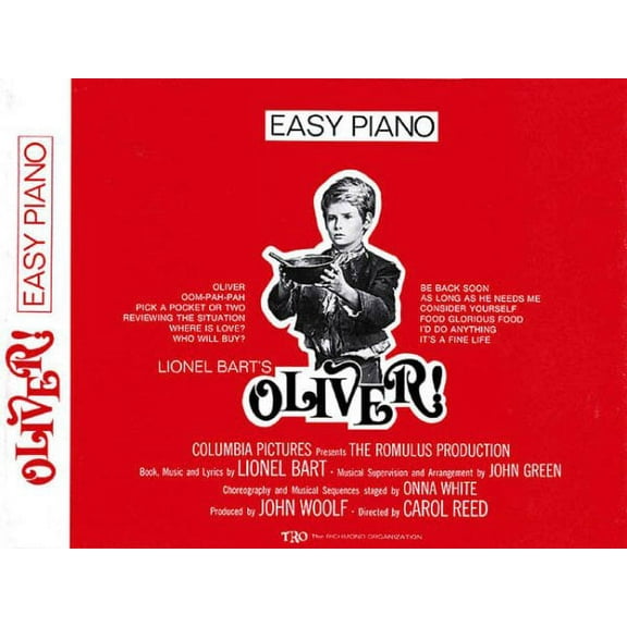 OLIVER! - HAL LEONARD PUBLISHING CORPORATION (COR)