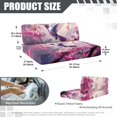 thumbnail image 7 of XYZCANDO Hummingbird Floral RV Dinette Cushion Covers Comfortable RV Accessories Stretchable Cushion Covers for Couches and Sofas Universal Furniture Covers for Women Pink, 7 of 7