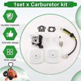 thumbnail image 4 of Carburetor For GT225 Trimmer Premium Weed Eater Edger Part, 4 of 5