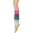 thumbnail image 3 of Wrapables® Women's Multicolor Button Leg Warmers, Hot Pink, 3 of 3