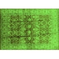 thumbnail image 1 of Ahgly Company Indoor Rectangle Oriental Green Industrial Area Rugs, 6' x 9', 1 of 4
