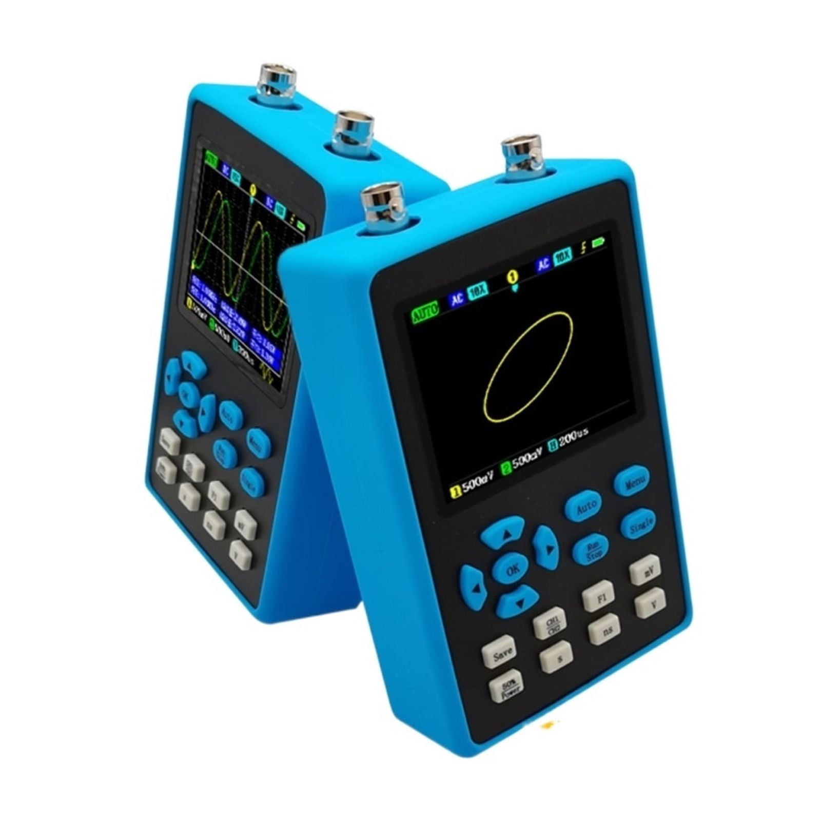 DSO2512G Digital Oscilloscope 120M Bandwidth Dual/Single Channel Oscilloscope Handheld FFT Spectrum Analysis ,Professional Designed