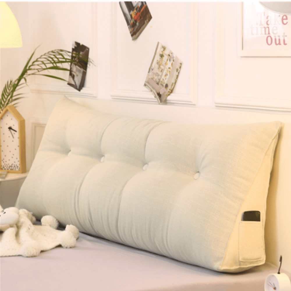 Details about / Soft Sofa Backrest Cushion Room Nordic Bed Backrest Pillow Waist Sofa Cushion
