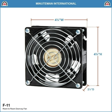 Minuteman International Room-to-Room Minuteman Doorway Fan