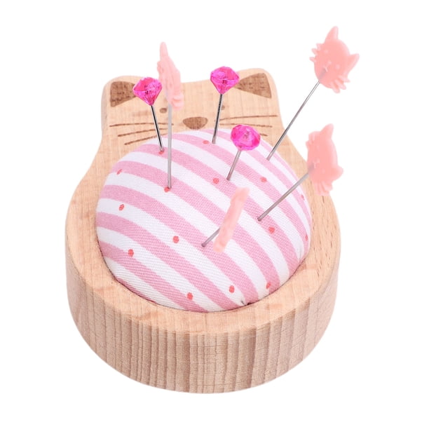 Kit De Costura Con Soporte Para Alfileres De Aguja, Kit De Costura Portátil Con 80 Alfileres Para Costura Diaria