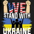 thumbnail image 3 of CafePress - We Stand With Ukraine Long Sleeve T Shirt - Women's Long Sleeve Graphic Tee Casual Fit, 3 of 4
