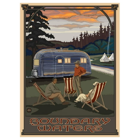Boundary Waters Travel Art Print Poster by Paul A. Lanquist (9