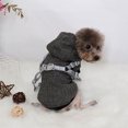 thumbnail image 3 of Windproof Dog Jacket - Harness Design Thickening Pet Hoodie - Teddy Dog Winter Clothes, 3 of 8