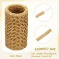 thumbnail image 2 of Uxcell 55 Yards Floral Bind Wire Wrap Twine, 1mm Floral Wire Vine Bind Wire Rustic Craft Wire for DIY Projects Flower Bouquet Making Wreath Gift Wrapping Wedding Decoration, Khaki, 2 of 7