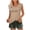 A-Khaki, variant on GERsome Cap Sleeve Tank Tops for Women U Neck Spring Summer T-Shirt Casual Workout Tee Shirts S-3XL
