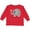 Red, variant on Inktastic Loved By My Nona grandma Boys or Girls Long Sleeve Toddler T-Shirt