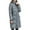 Grey, variant on YOUSNH Women Fashion Long Sleeve Solid Color Hooded Long Down Cotton Jacket Coat Womens Coats Black XL