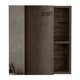 thumbnail image 1 of Gabinete de Baño Excelsior C/3 Entrepaños Madera Chocolate, 1 of 5