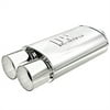 Magnaflow Exhaust Street Series Polished Stainless Steel Oval Muffler with Tip 14807