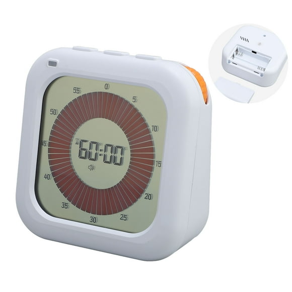 Kitchen Timer, Magnetic Backing Stand Quiet Mode Digital Timer for Work