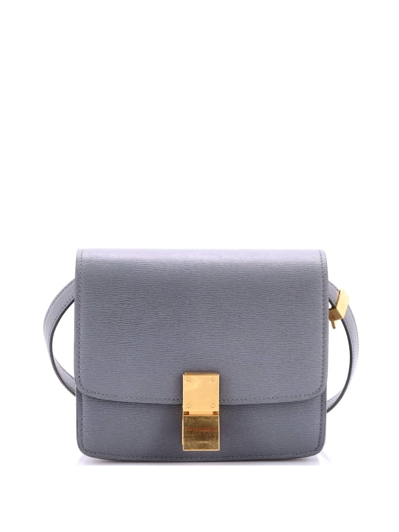 Pre-Owned Classic Box Bag Grainy Leather Teen By Rebag
