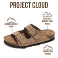 thumbnail image 2 of Sandalias de cuero genuino Venita Chestnut para mujer de Project Cloud, 2 of 6