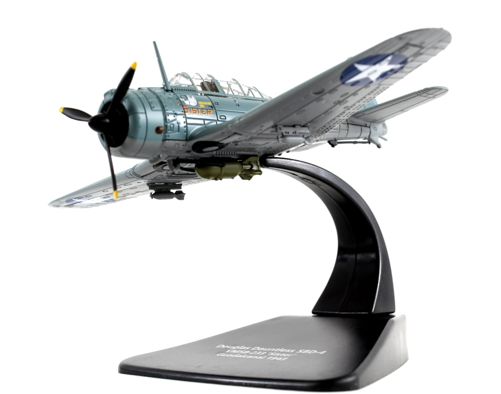 Douglas Dauntless SBD-4 VMSB-233 "Sister" Bomber Guadalcanal, Soloman Islands 1943 1/72 Diecast Model Airplane by Oxford Diecast