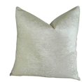 thumbnail image 4 of Plutus Chic Stripe Aloe Handmade Throw Pillow, (Double sided 26" x 26"), 4 of 4