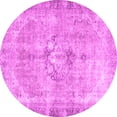thumbnail image 1 of Ahgly Company Indoor Round Persian Pink Traditional Area Rugs, 7' Round, 1 of 4
