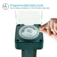 thumbnail image 5 of GE 6-Outlet Outdoor Yard Stake Lighting Timer, 29972, 5 of 8