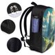 thumbnail image 2 of Mochila de viaje para portátil The Legend of Zelda Light Flight, antirrobo con puerto de carga USB, mochila universitaria, gran capacidad para el trabajo, color negro, 17 pulgadas, 2 of 8