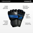 thumbnail image 5 of Hayabusa T3 4oz Mixed Martial Arts Gloves, Black/Purple Medium, 5 of 8
