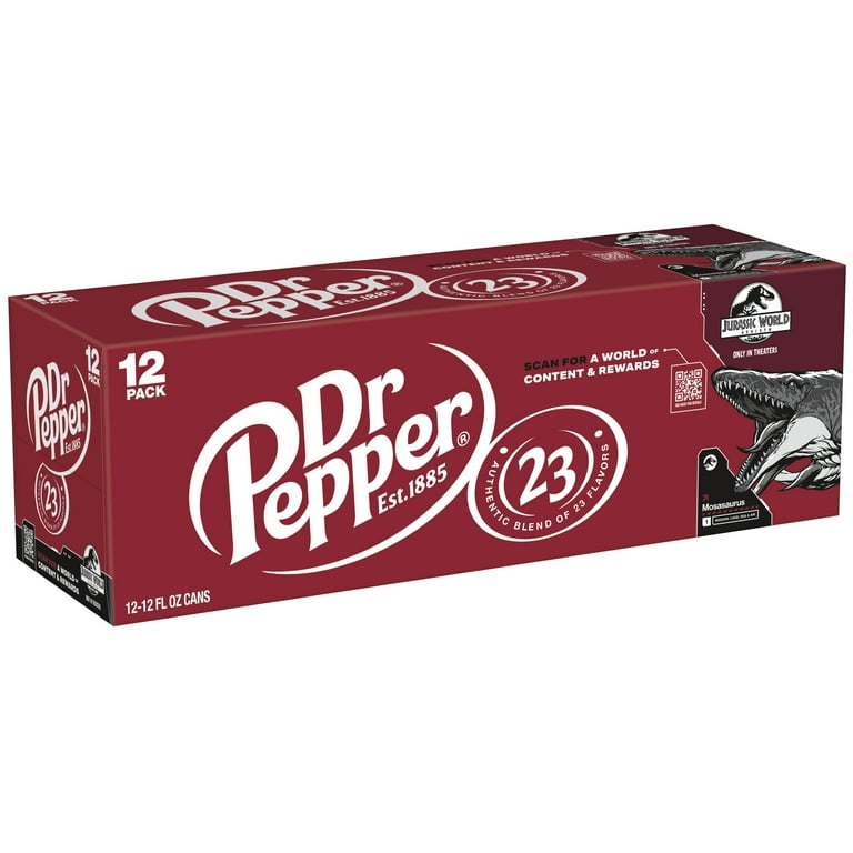 Twelve Pack Dr Pepper Soda Pop, 12 fl oz, Original Flavor Twelve Pack Dr Pepper Soda Pop, 12 fl oz, Original Flavor