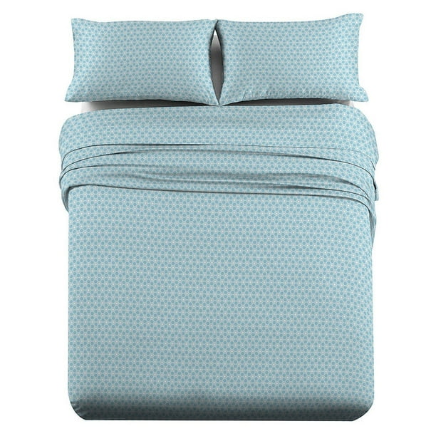 Split King Adjustable Sheet Set Heavyweight Printed Flannel Sheet Sets Snow