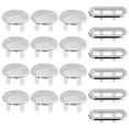 thumbnail image 1 of Shisuyan Wash Basin Overflow Rings Bathroom Accessories 18Pcs 1.3x1.3in, 1 of 8
