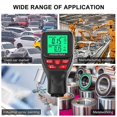 thumbnail image 3 of HW300-MAX Coating Thickness Gauge 0-2000UM Car Paint Film Thickness Tester Car Coating Measuring Tool Black, 3 of 5