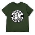 thumbnail image 3 of Mlbba Baseball Team Chi-cago White Sox Chicago Illinois Unisex T-shirt Adults Fashion Breathable Shorts Sleeves Crew Neck Shirts Light Sportshirts, 3 of 4