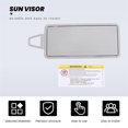 thumbnail image 4 of Car Sun Visor Shield Shade Board Mirror Cover Replacement for Mercedes Benz S Class W220 1998-2005, 4 of 5