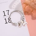 thumbnail image 4 of Pulsera De Acero Inoxidable Pandora BTS Para Hombre Y Mujer DIY , Abierta De Amor De Dibujos Animados, 4 of 4