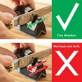 thumbnail image 4 of The Kitchen Knife Sharpener is Equipped with Sharp Straight Serrated Scissors Blades, and The Auxiliary Knife Helps to Repair and Restore The Blades, Making Them sharper and More Useful(Black), 4 of 8